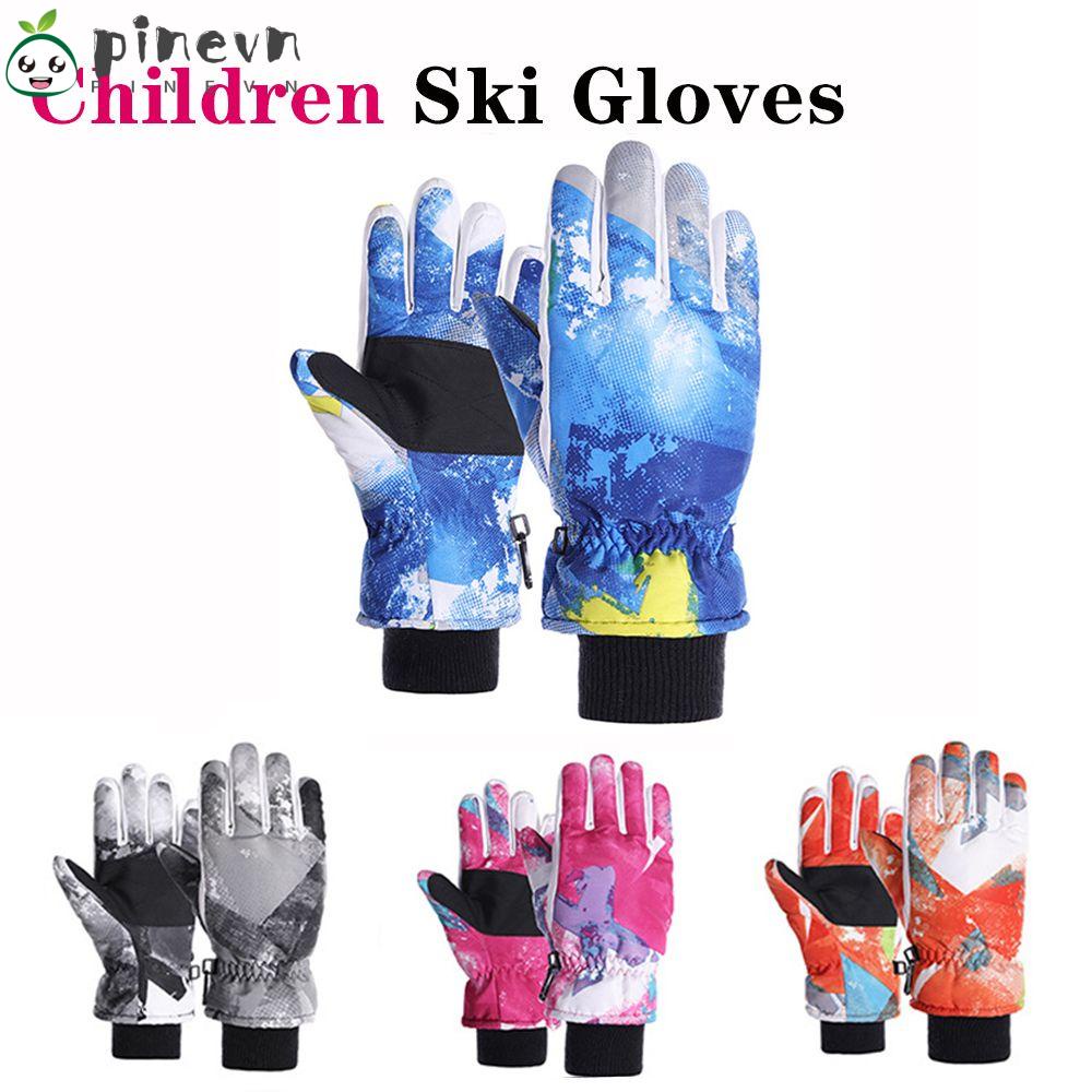 PINEVN 1 Đôi Găng Tay Trượt Tuyết Phủ Toàn Diện Chống Gió &amp; Nước