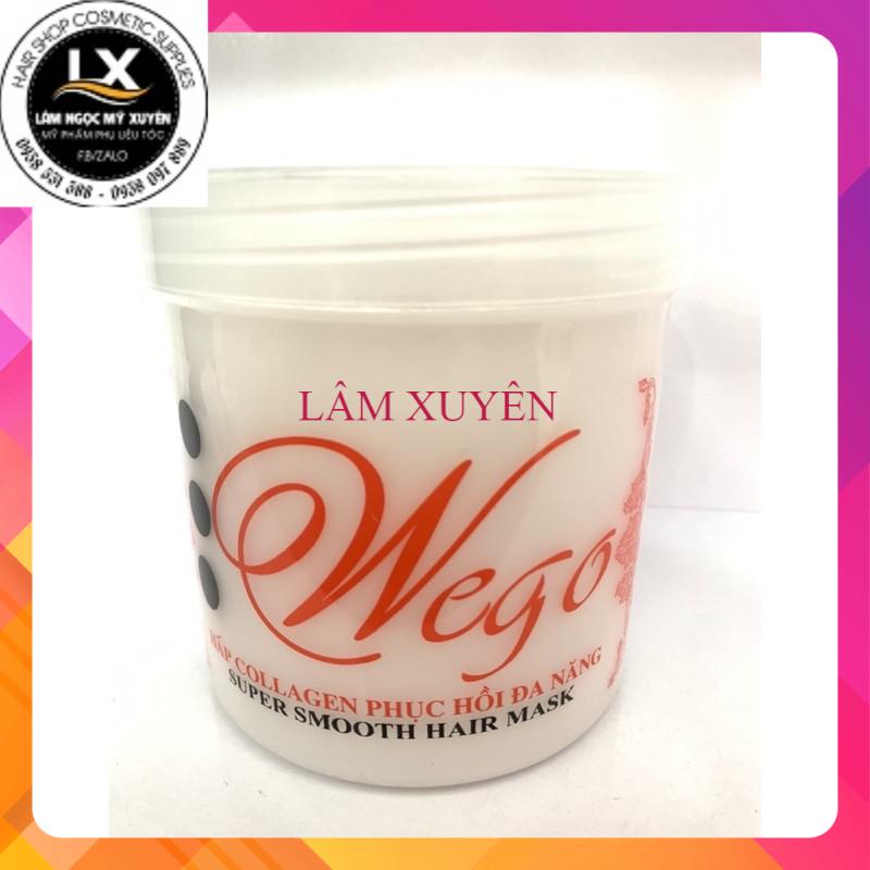 💥💥TẬN GỐC💥💥Hấp dầu ủ tóc hair mask WEGO 1000ml phục hồi đa năng, cung cấp chất đinh dưỡng phục hồi cân bằng ẩm sợi tóc