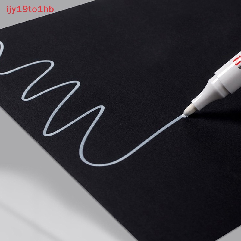 Bút Đánh Dấu màu trắng không thấm nước nhờn bút graffiti Gel vĩnh viễn môi trường bút mới