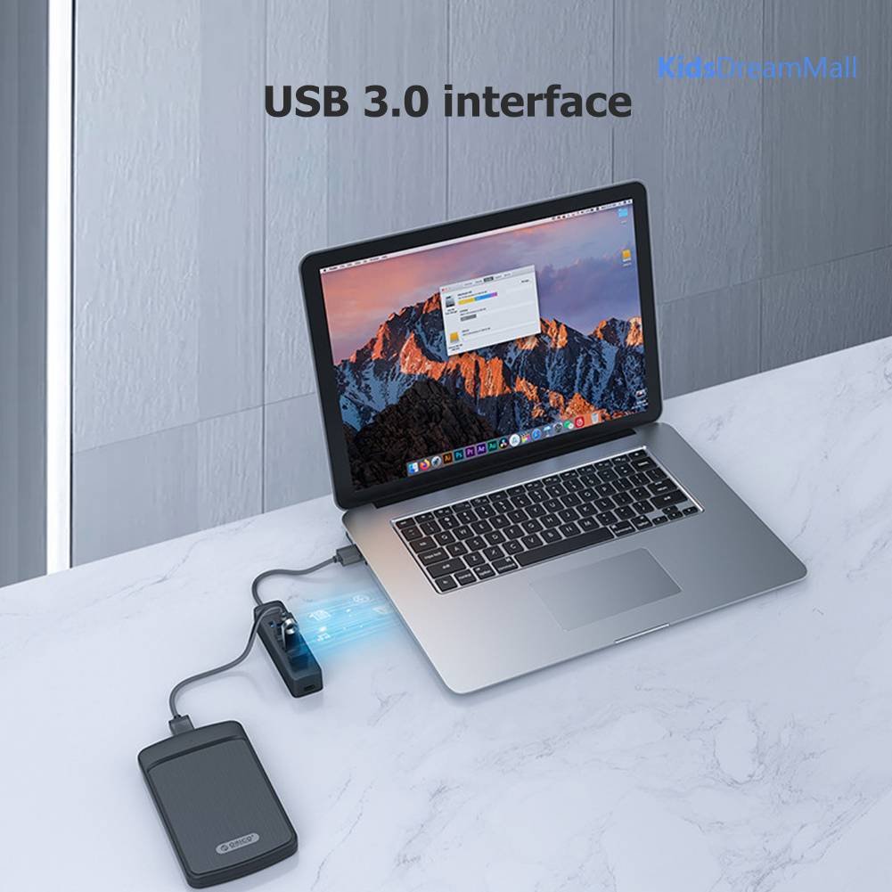 Bộ Chia 4 Cổng USB 3.0 ORICO TWU3-4A Tốc Độ Cao