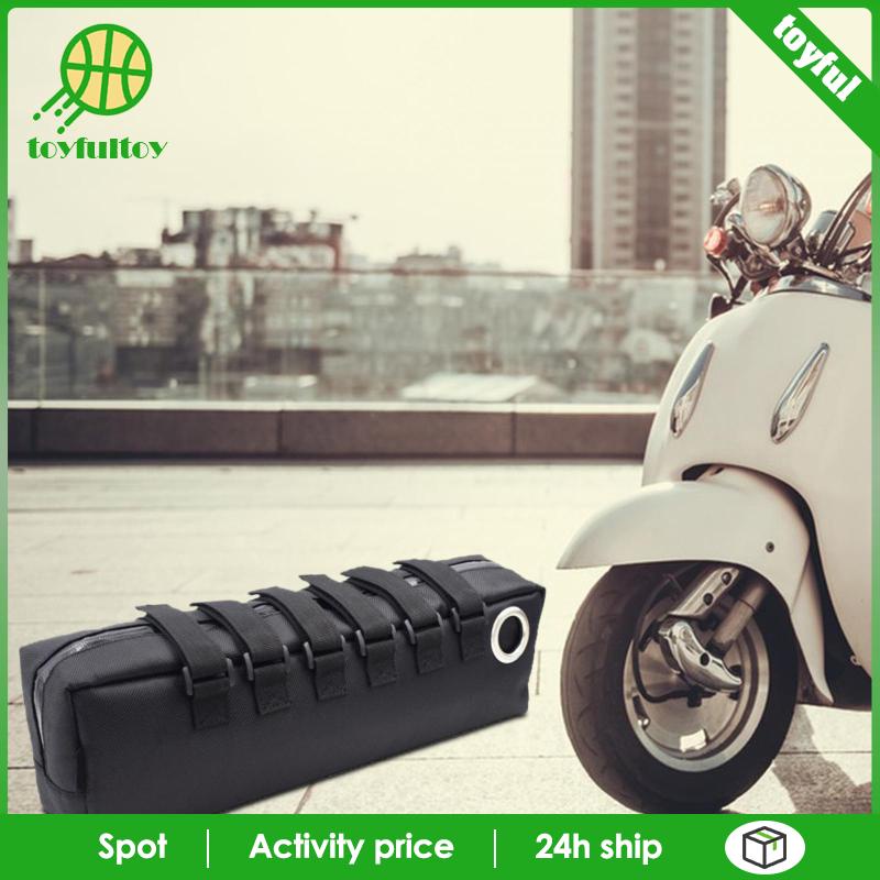 Túi Đựng Pin Bằng Vải Oxford Gọn Nhẹ Chống Nước Dễ Lắp Đặt Cho Xe Đạp Điện