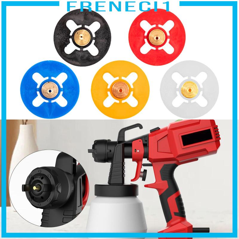 Bộ 5 Vòi Phun Sơn 1.0 / 1.5 / 1.8 / 2.0 / 2.5mm Chất Lượng Cao