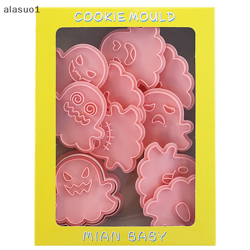 Bộ 10 Khuôn Cắt Bánh Quy Trang Trí Halloween