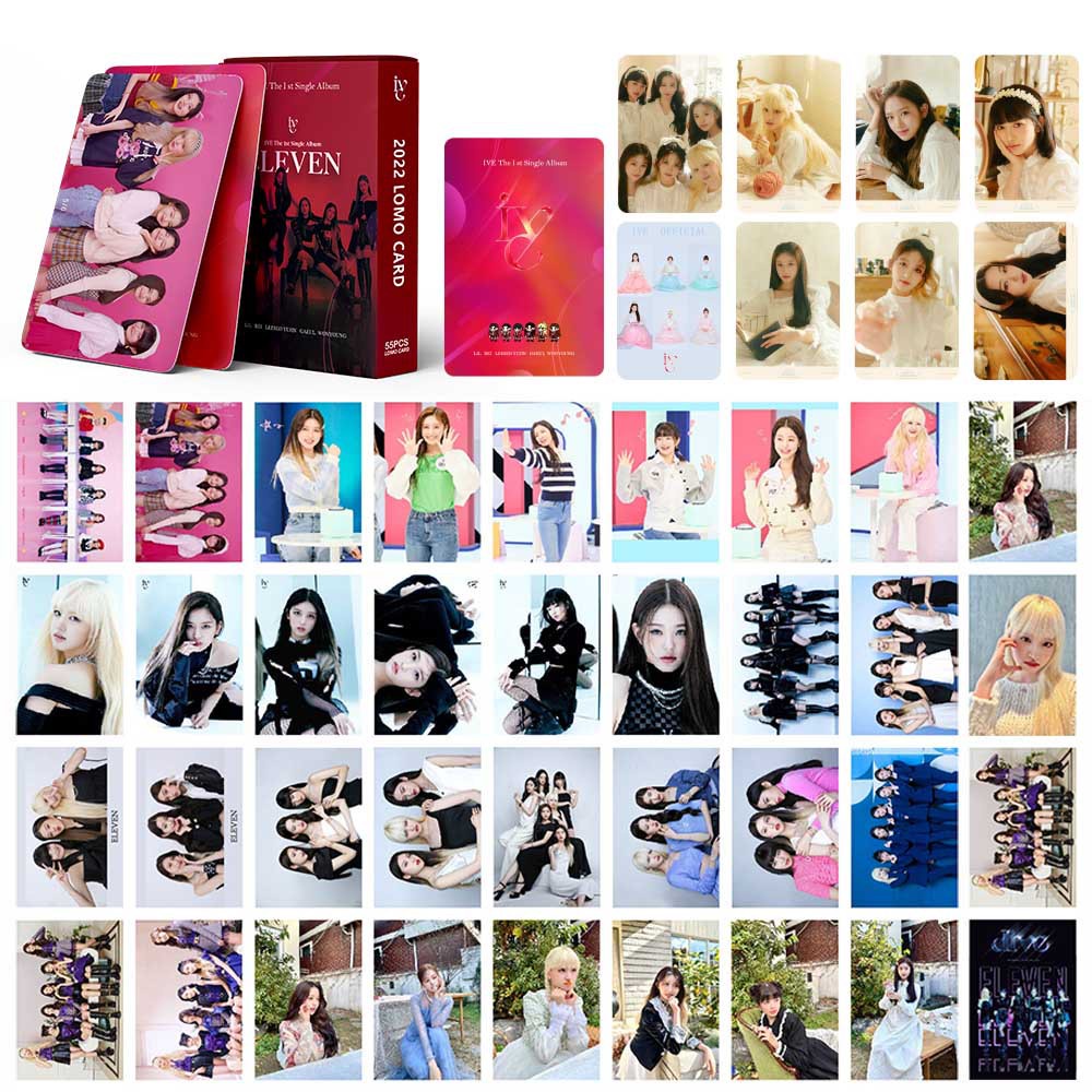 Hộp ảnh Lomo Card ELEVEN Kpop IVE Album After Love