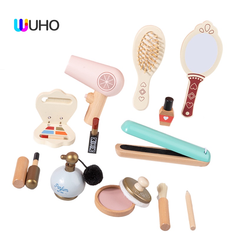 Bộ 12 Món Đồ Chơi Trang Điểm Gương Xinh Xắn Cho Bé 3 Tuổi