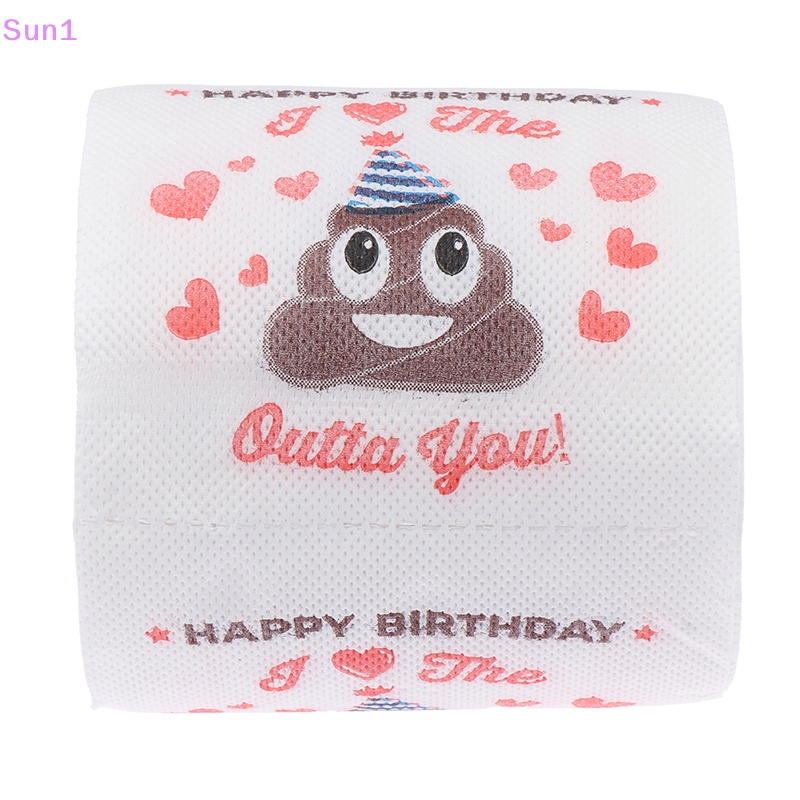 1 Cuộn Giấy Vệ Sinh Họa Tiết Vui Nhộn Dành Cho Nam Và Nữ Sun1 > 1 Cuộn