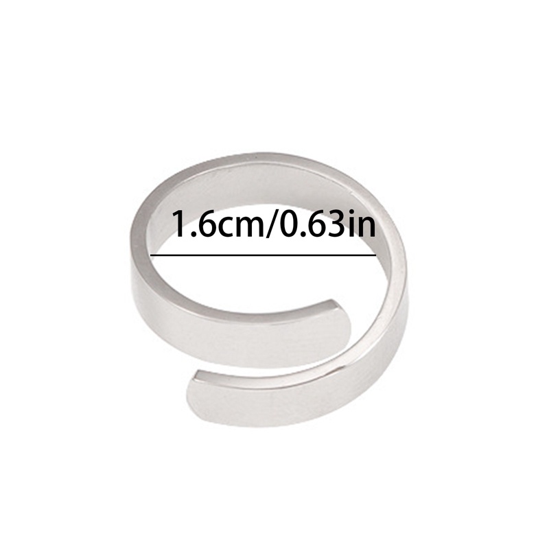 Ygt Nhẫn Thép Không Gỉ Thiết Kế Mới Cho Nam Và Nữ