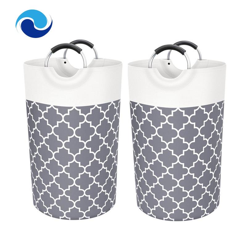 Bộ 2 Túi Đựng Đồ Giặt 82L Chống Nước Có Tay Cầm Tiện Dụng