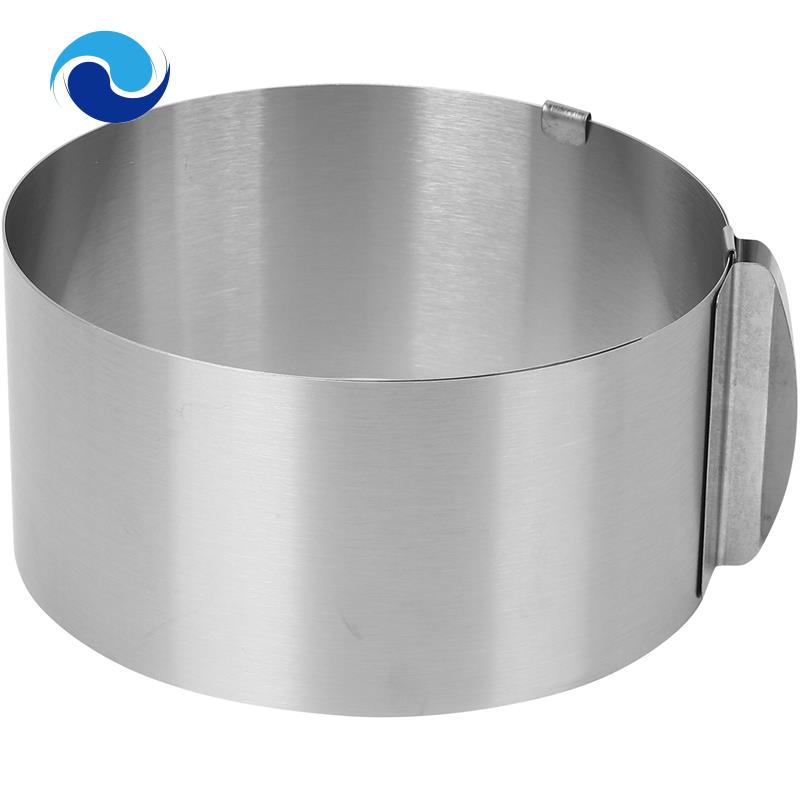 Khuôn Làm Bánh Hình Tròn 6-12 Inch Bằng Thép Không Gỉ Tùy Chỉnh Tiện Dụng