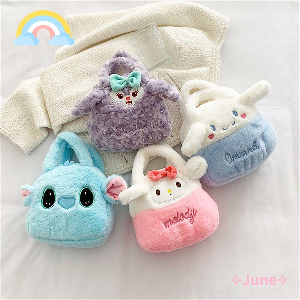 JUNE Túi Đeo Chéo Mini Hình Cinnamoroll Đáng Yêu