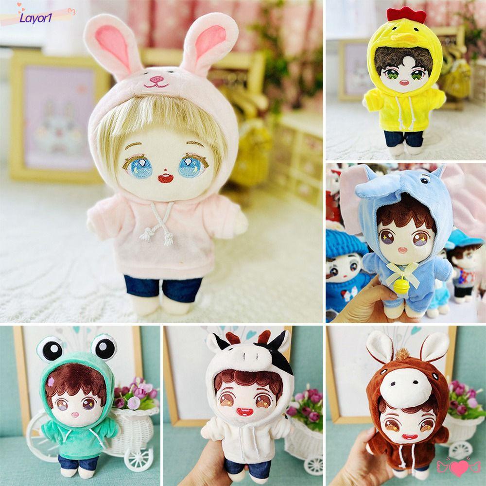 LAYOR1 Bộ Trang Phục Cotton Dành Cho Búp Bê 20cm