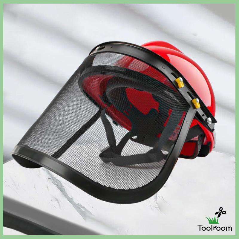 Bộ Giá Đỡ Mặt Và Mũ Cứng Chuyên Nghiệp Dạng Lật Lên Xuống Bằng Dây Kim Loại