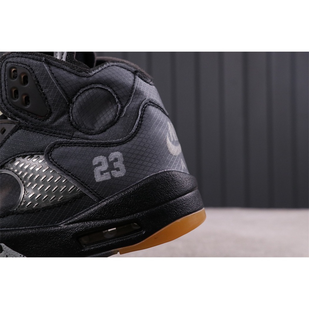 Off-white Giày Thể Thao Chơi Bóng Rổ Jordan 5 CT8480-001 40-47.5