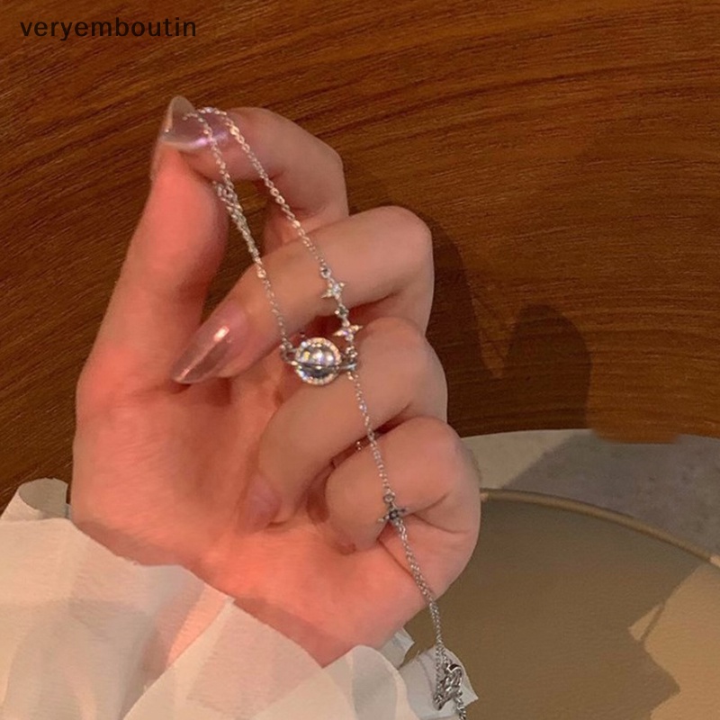 Vòng cổ Mặt Hình Bướm Đen Đính Đá Zircon Tinh Tế Cho Nữ