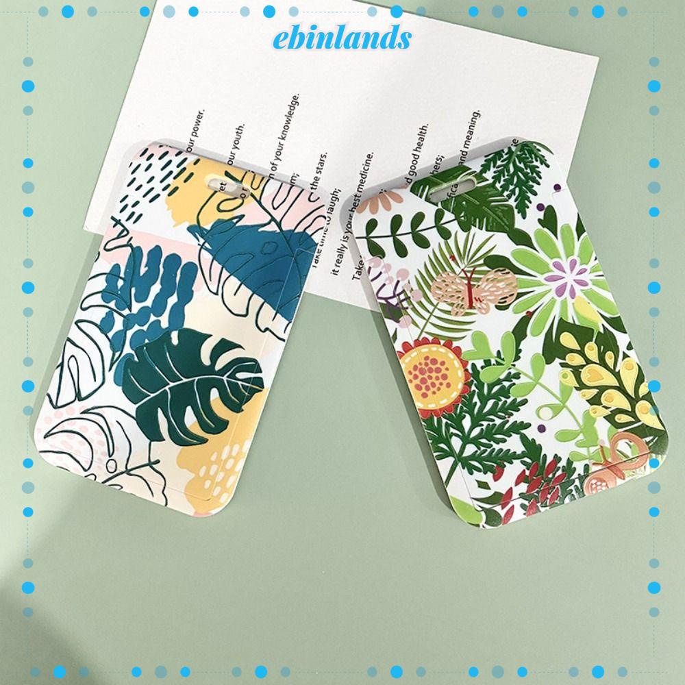 EBINLANDS Túi Đựng Thẻ Tín Dụng Bằng ABS Có Dây Đeo Cổ Tiện Dụng Cho Học Sinh