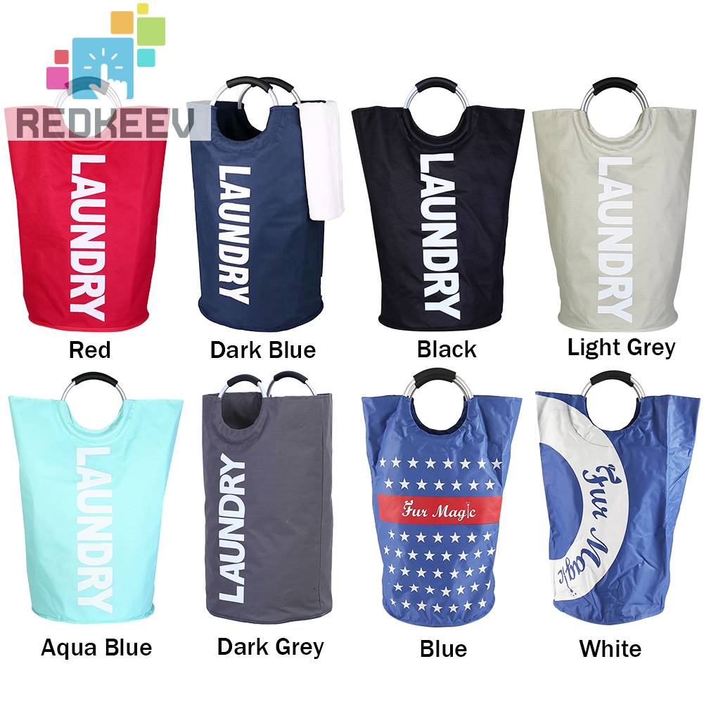 Giỏ Đựng Quần Áo Bẩn Chống Nước Có Thể Gấp Lại Tiện Dụng