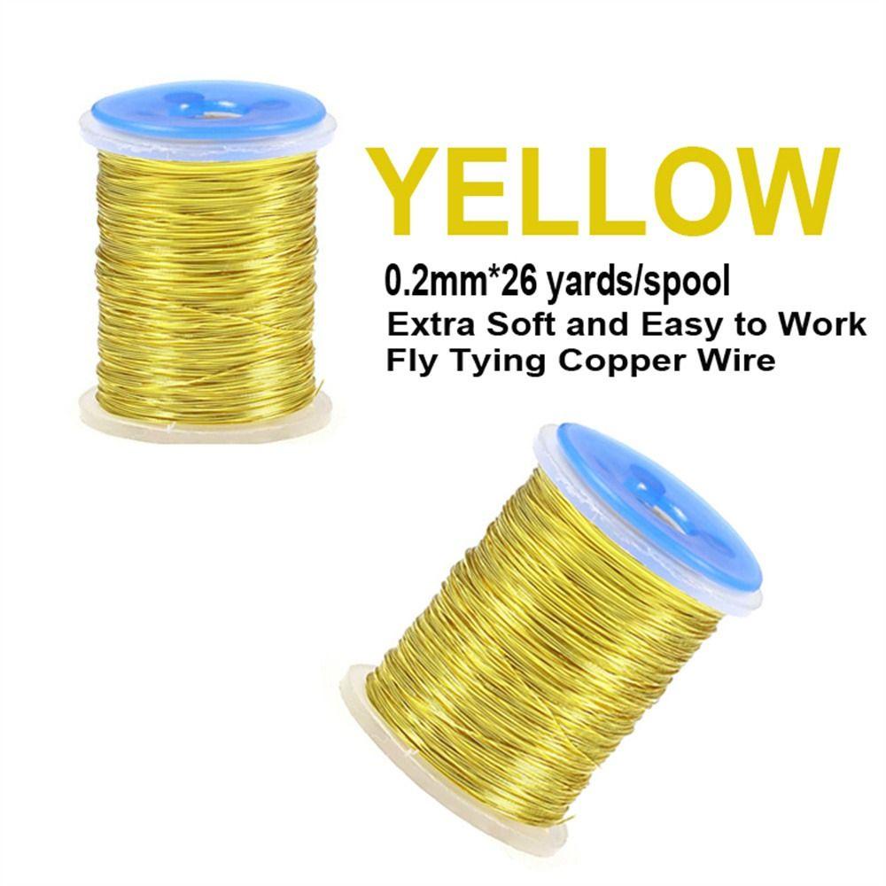 TAYLOR1 Cuộn Dây Đồng Nhỏ Nymph Dùng Câu Cá Chuyên Dụng