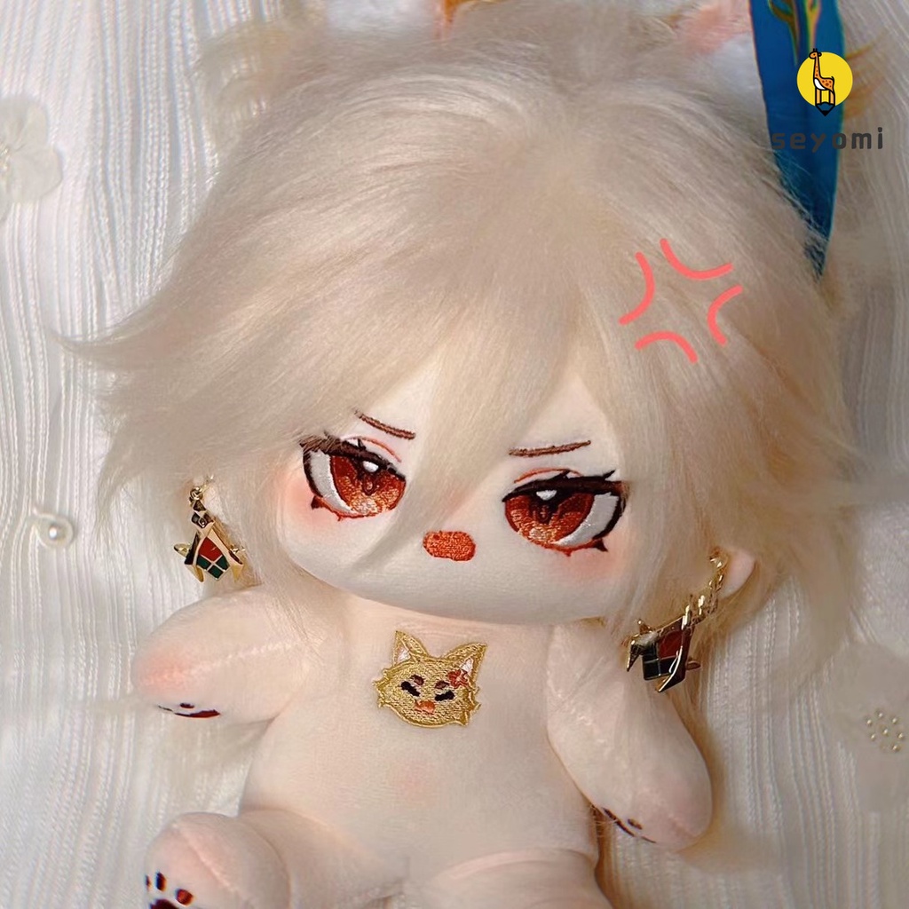 Búp Bê Nhồi Bông Cotton 20cm Hình Nhân Vật Game Genshin Va Chạm Kaveh