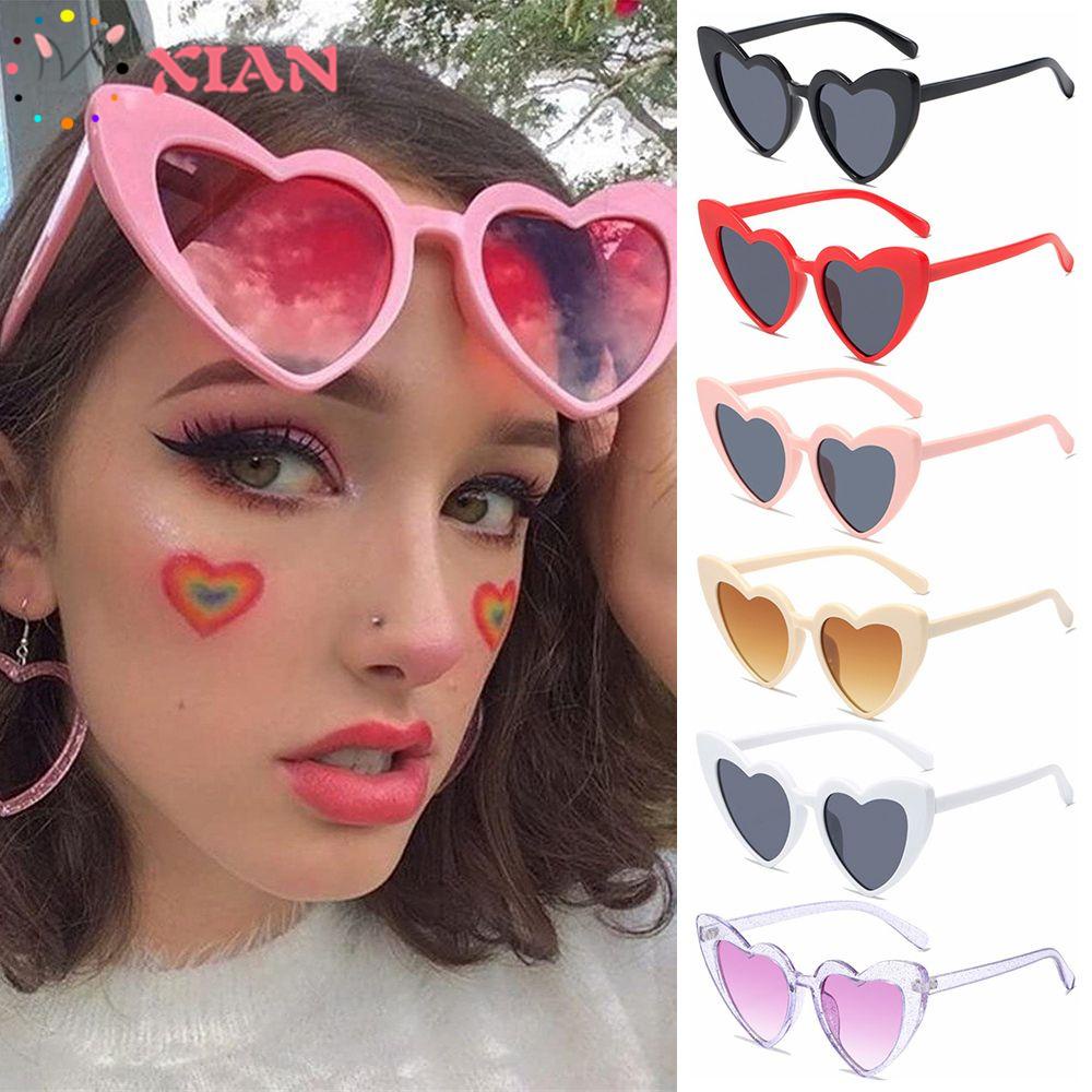 XIANTIN Kính Mát Gọng Trái Tim Thời Trang