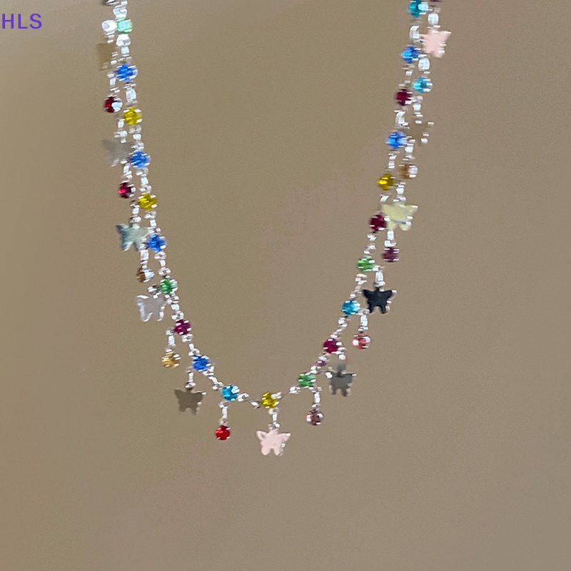 Vòng cổ Mặt Hình Trái Tim / Kẹo / Giọt Nước Đính Đá Zircon Nhiều Màu Thời Trang Cho Nữ