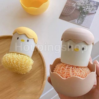  Cọ Rửa Chén Có Tay Cầm Ngắn Tiện Dụng Cho Nhà Bếp