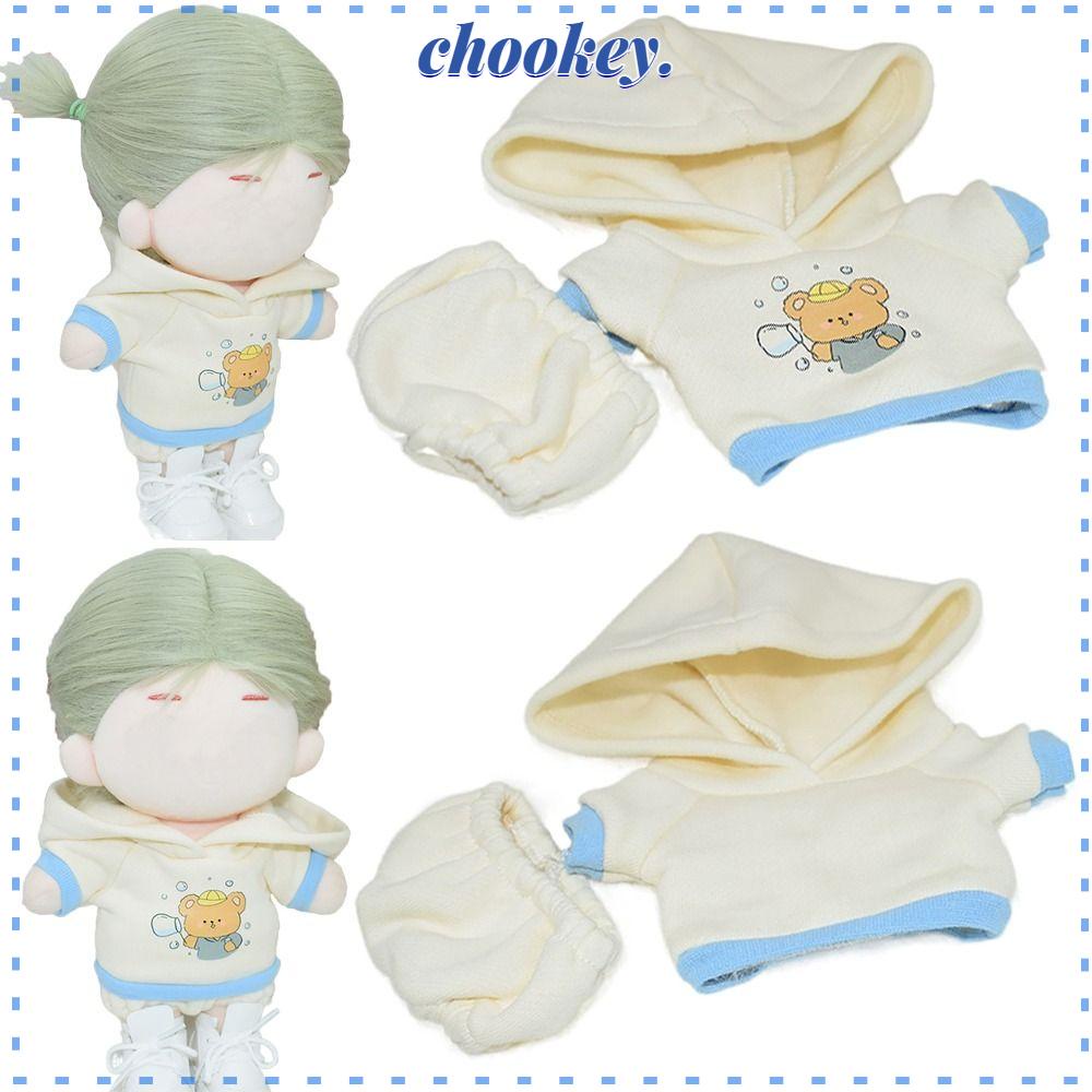 CHOOKEY Quần Áo Dành Cho Búp Bê 20CM