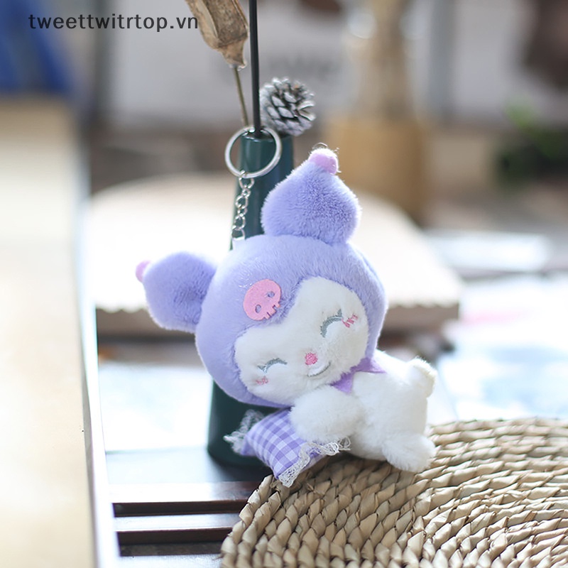 Móc Khóa Búp Bê TRTOP Sanrio Cinnamoroll Melody Nhồi Bông Đáng Yêu