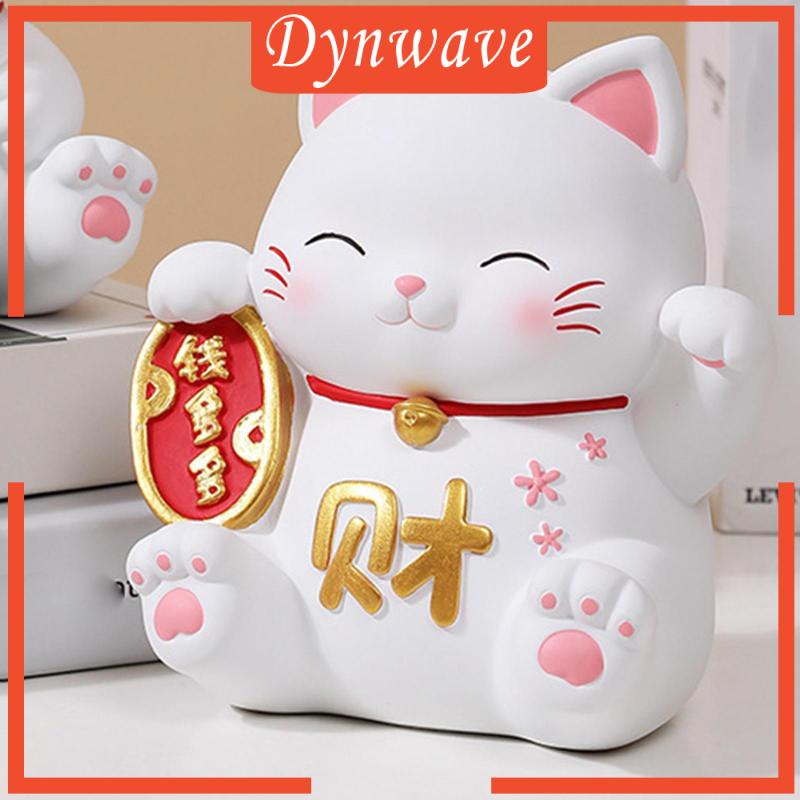 Ống Heo Tiết Kiệm Hình Chú Mèo Dễ Thương Trang Trí Nhà Cửa