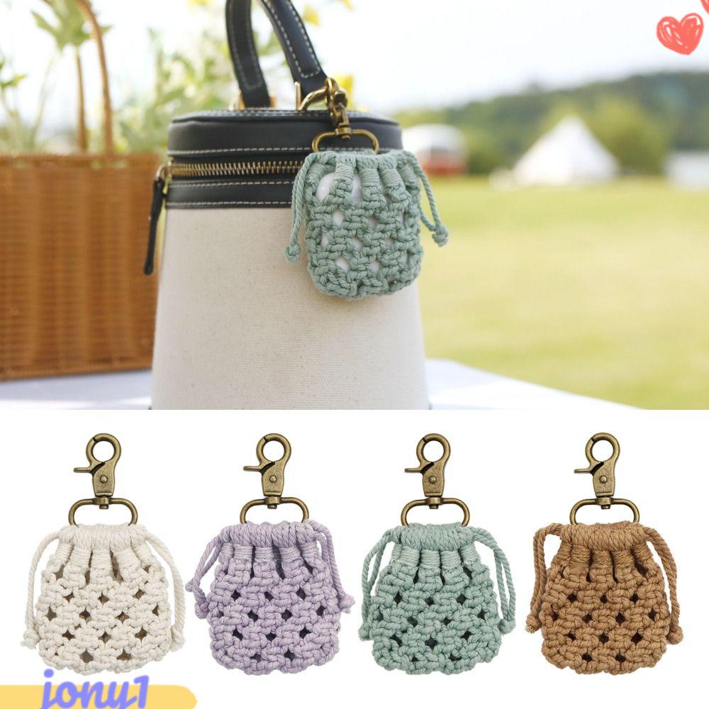 JONYE Vỏ Bọc Tai Nghe DIY Dạng Lưới Dễ Thương