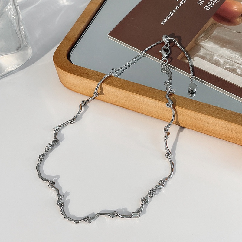 Ygt Vòng Cổ Đính Kim Cương Phong Cách Retro Hàn Quốc