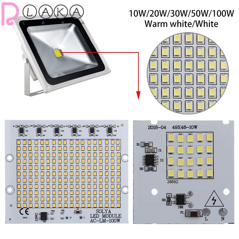 LAKAMIER 1 Chip Đèn LED SMD2835 Ánh Sáng Trắng / Ấm 220V