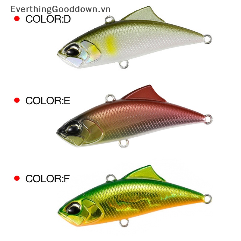 Everthinggooddown Mồi Câu Cá Nhật Bản Mới Đầu Lê VIB 45MM / 5.3G Luya Phiên Bản Tiếng Ồn