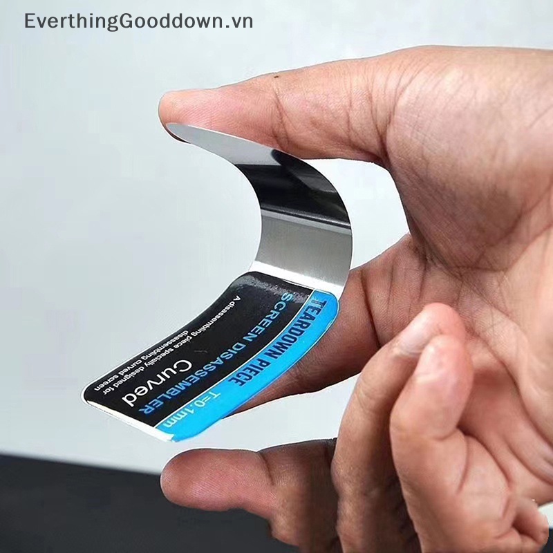 Bộ 1 / 3 Dụng Cụ Hỗ Trợ Tháo Gỡ Keo Dán Màn Hình Điện Thoại Bằng Kim Loại Tiện Dụng