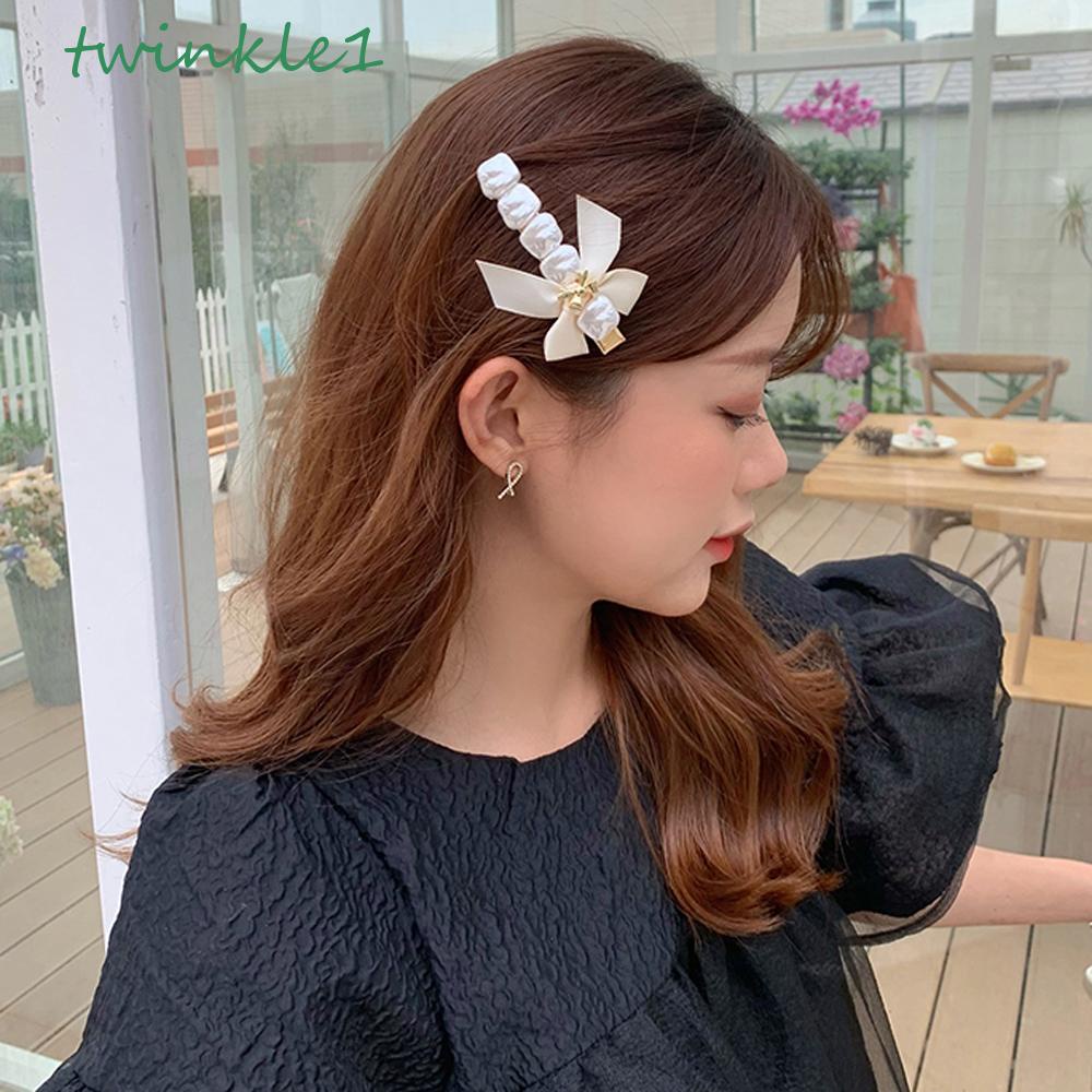 TWINKLE Kẹp Tóc Hình Nơ Dễ Thương Cho Bé Gái