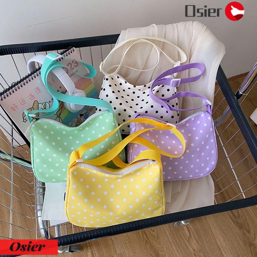 OSIER1 Túi Đeo Chéo Bằng Nylon Thời Trang Mùa Hè Cho Nữ