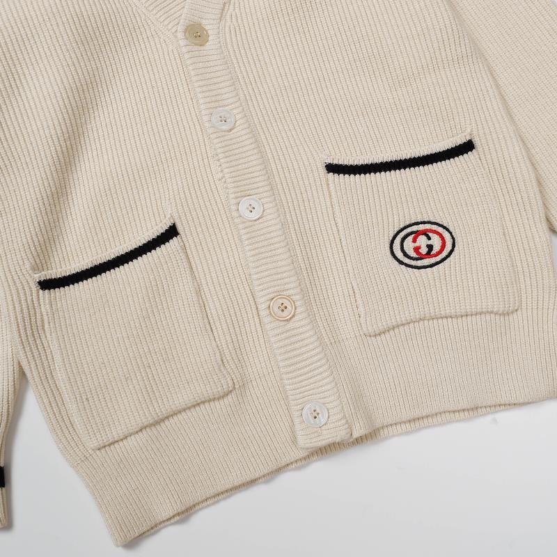 G88-áo Khoác cardigan cotton Lụa Họa Tiết Sọc Chéo Hai Chữ G Thời Trang Xu Hướng Ty856