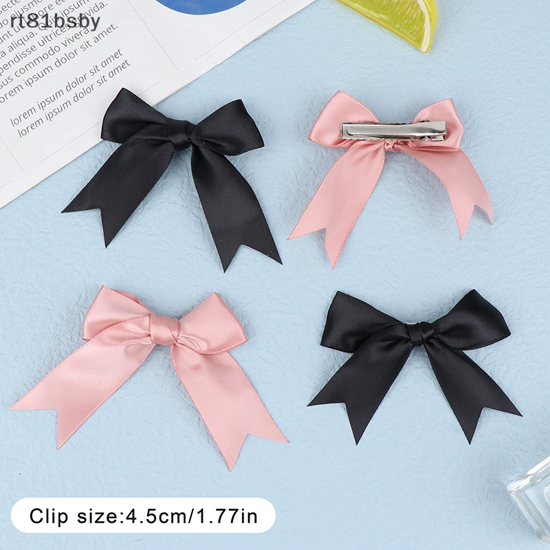 Set 2 Kẹp Tóc Nơ Sa Đuôi Ngựa Thời Trang Mùa Hè Cho Nữ