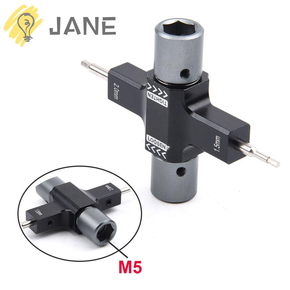 JANE Cờ Lê Vặn Ốc Vít M5 1.5mm / 2.0mm Cho Máy Bay Điều Khiển Từ Xa FPV