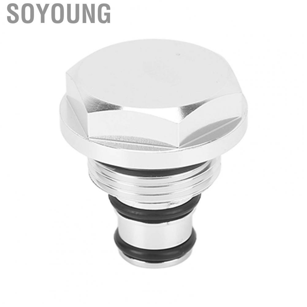 Soyoung BWD 012 Perfect Fit Aluminum Hard Turbo Solenoid Valve Plug Moisture Resistant Durable for Pickup