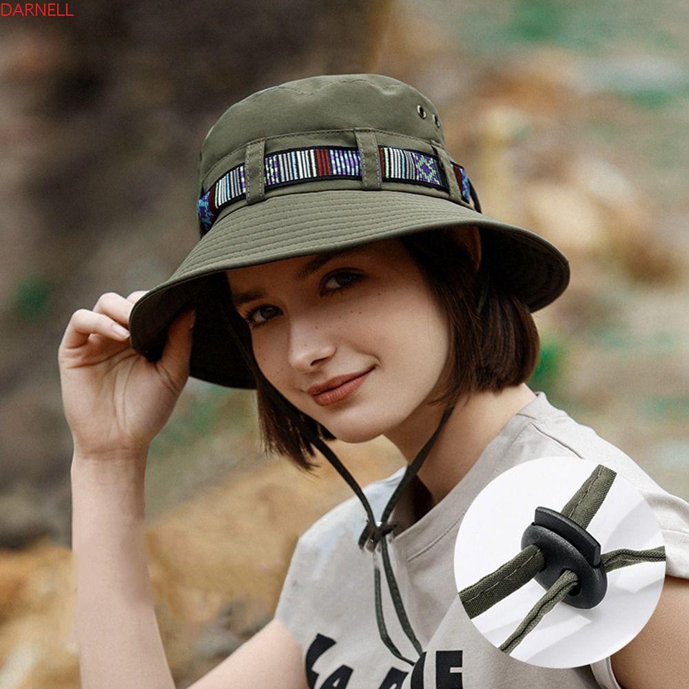 DARNELL Mũ Bucket Chống Nắng Kiểu Dáng Đơn Giản Thời Trang Dành Cho Nữ