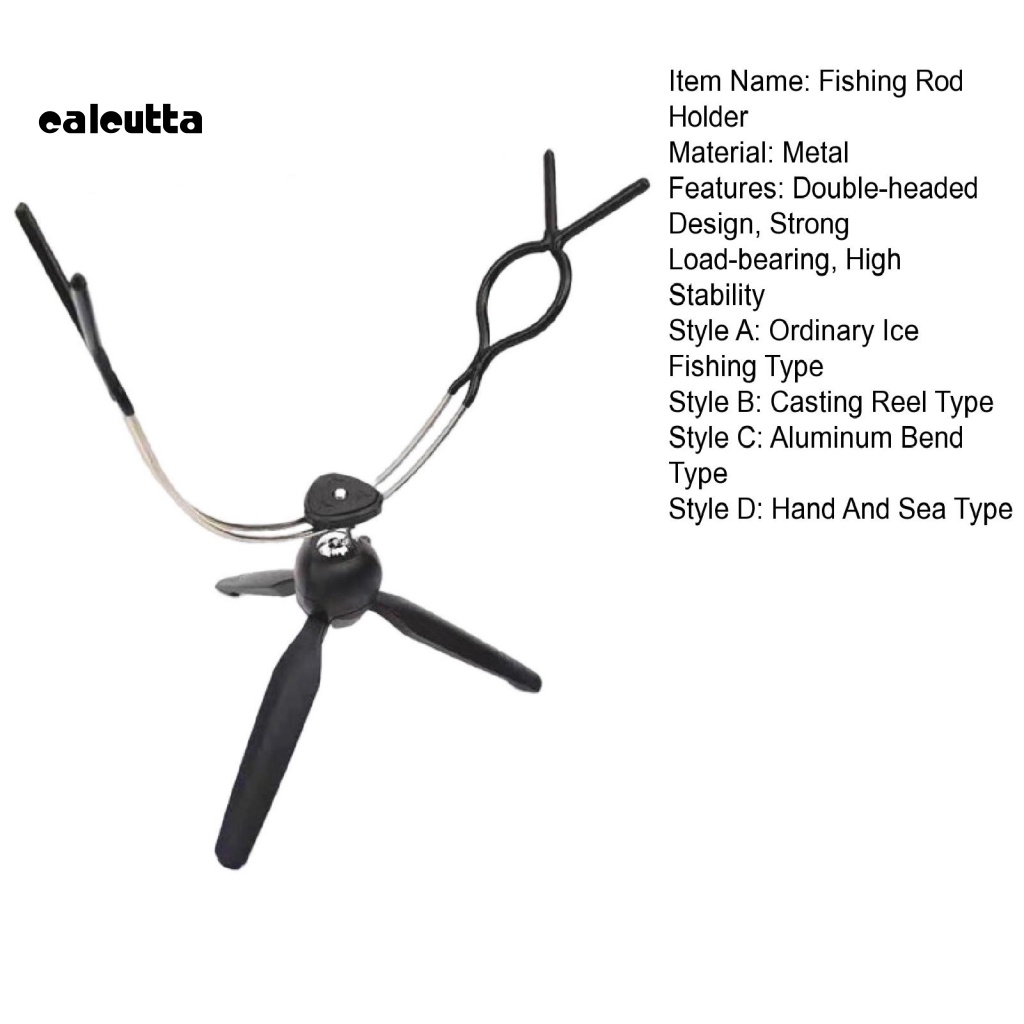 Giá Đỡ Cần Câu Cá Bằng Kim Loại Có Thể Điều Chỉnh Góc Độ Tiện Dụng