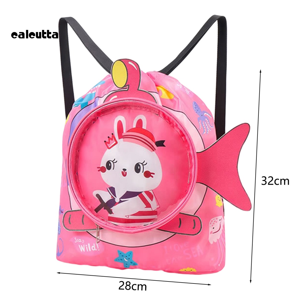 Túi Đựng Đồ Bơi Bằng PVC Chống Nước Chống Trầy Họa Tiết Hoạt Hình Có Thể Điều Chỉnh