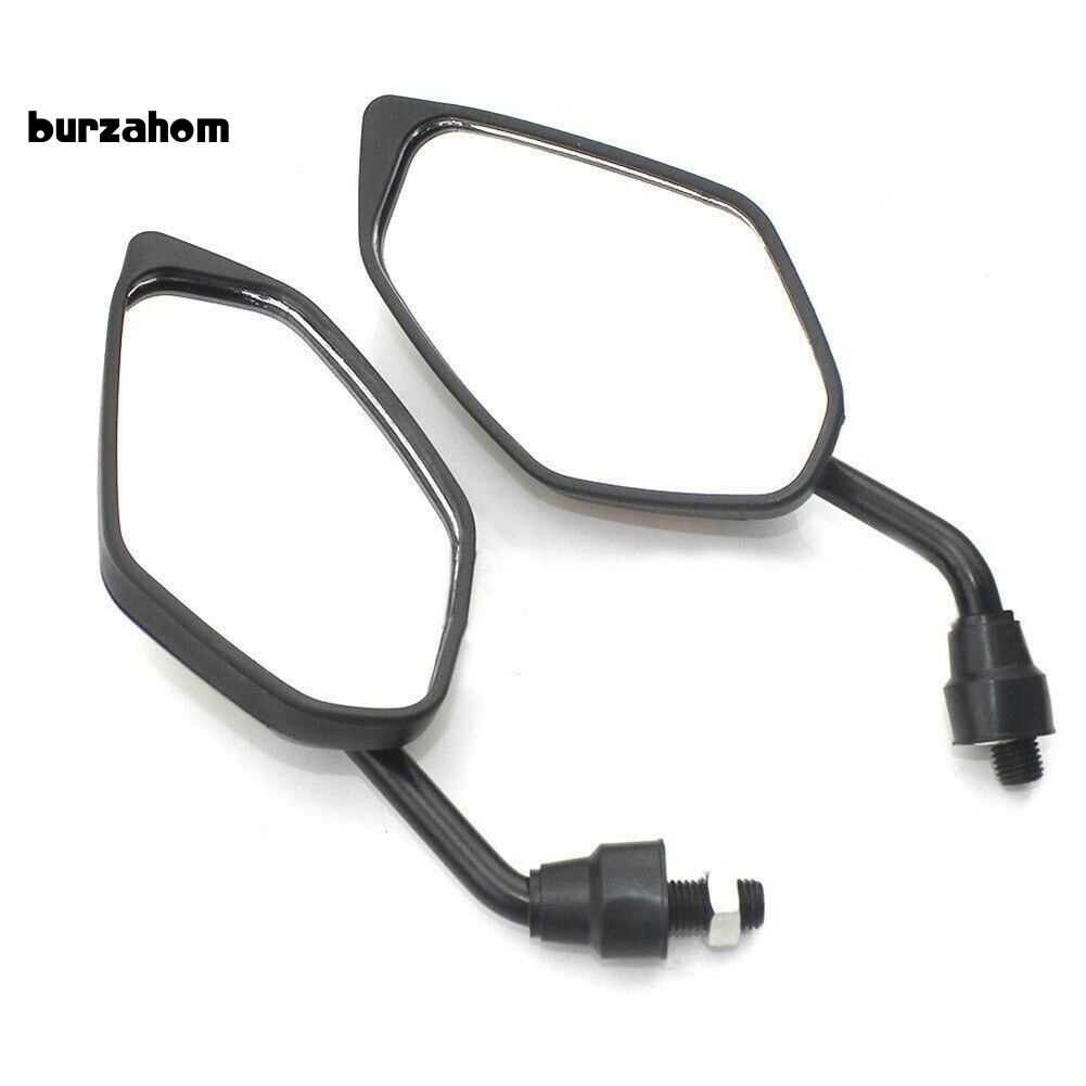 1 Cặp Gương Chiếu Hậu 10mm Cho Xe Máy Suzuki Honda Yamah Kawasaki