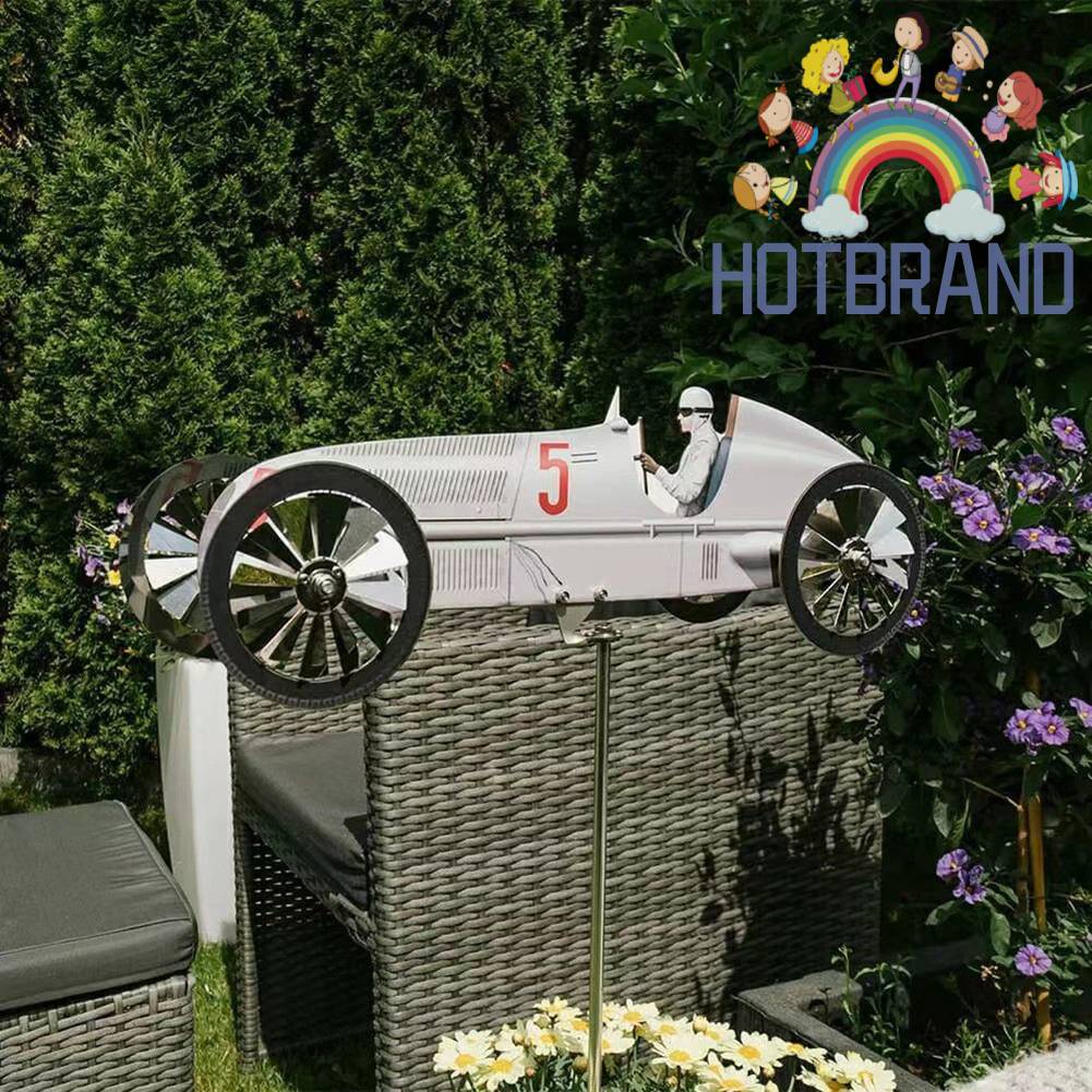 Cối Xay Gió Bằng Sắt Trang Trí Lối Đi Sân Vườn