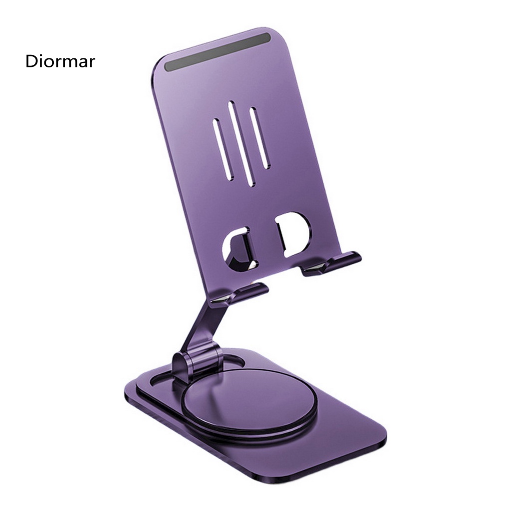 Giá Đỡ Điện Thoại Di Động Bằng Hợp Kim Nhôm Xoay 360 Độ Chống Trượt Có Thể Điều Chỉnh