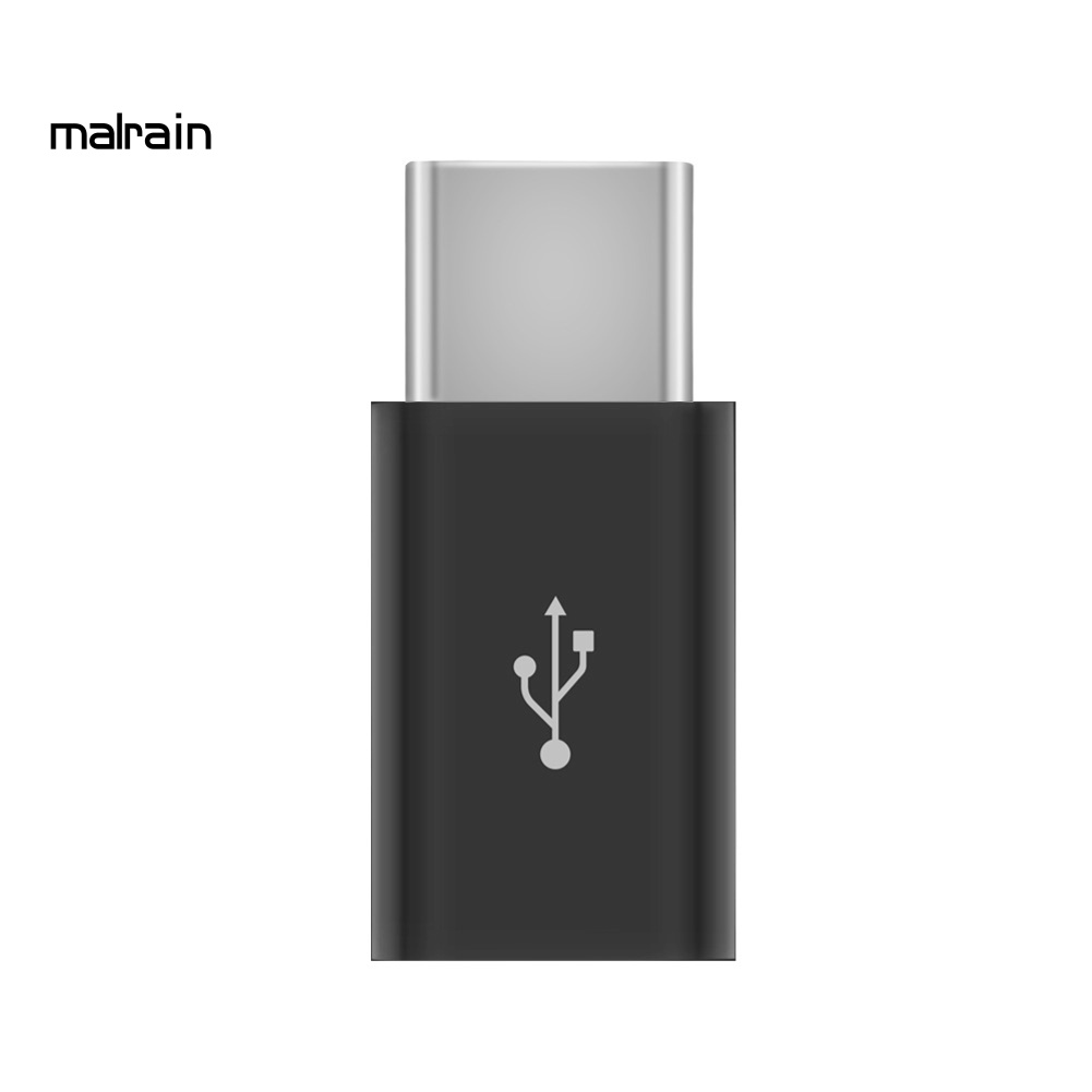 Đầu Chuyển Đổi Micro USB Cái Sang Type-C Đực OTG Cho Điện Thoại