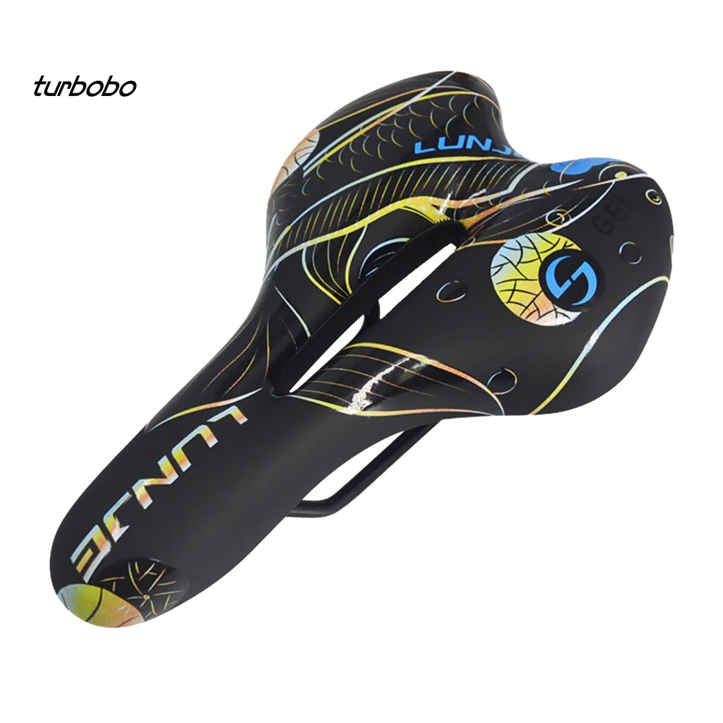 Yên Xe Đạp Giả Da Chống Thấm Nước Thiết Kế Đục Lỗ Tiện Dụng