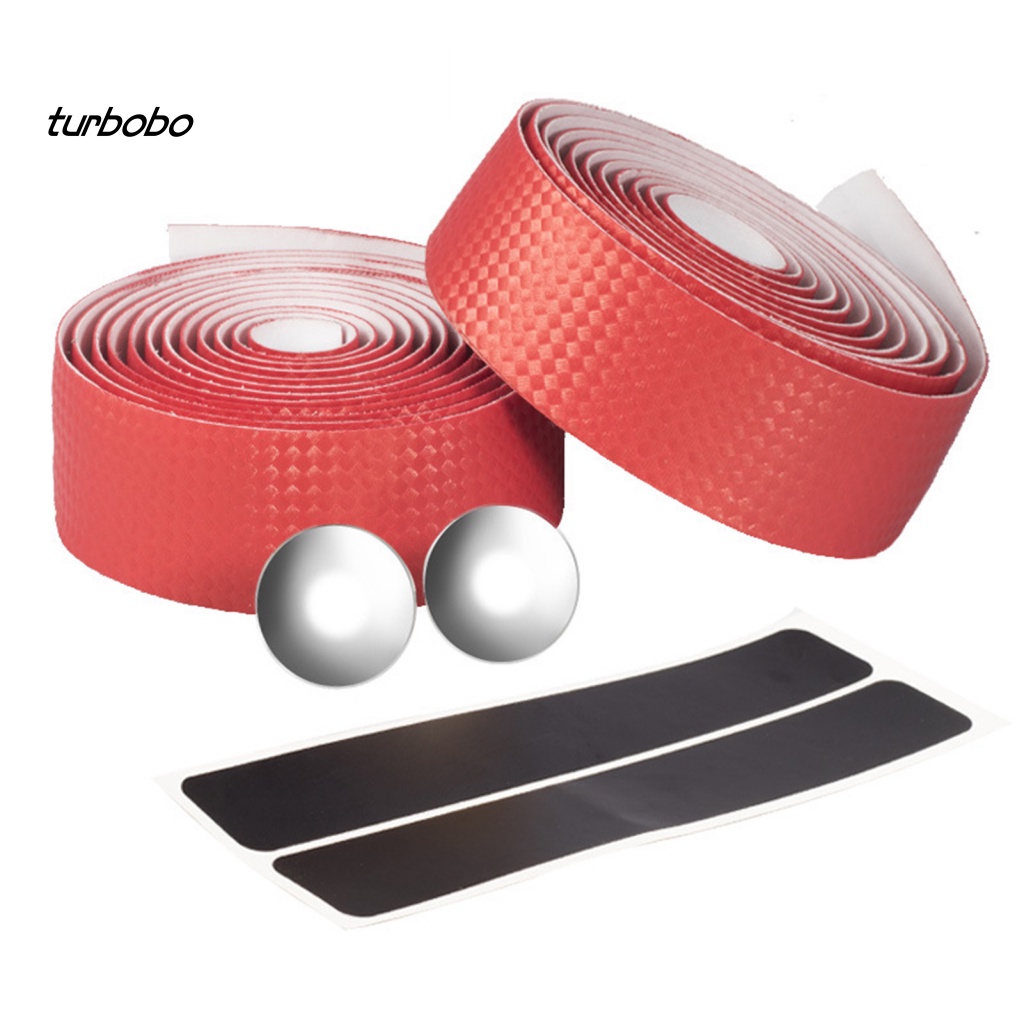 1 Set Băng Quấn Tay Lái Xe Đạp Chất Liệu Giả Da Chống Trượt Chống Thấm Nước