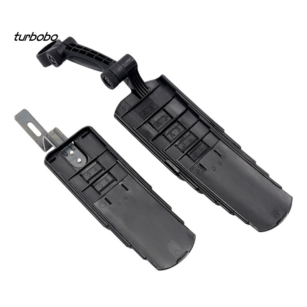 1 Bộ Dè Chắn Bùn Bằng Nhựa Chịu Lực Cao Có Thể Thu Gọn Cho Xe Đạp MTB