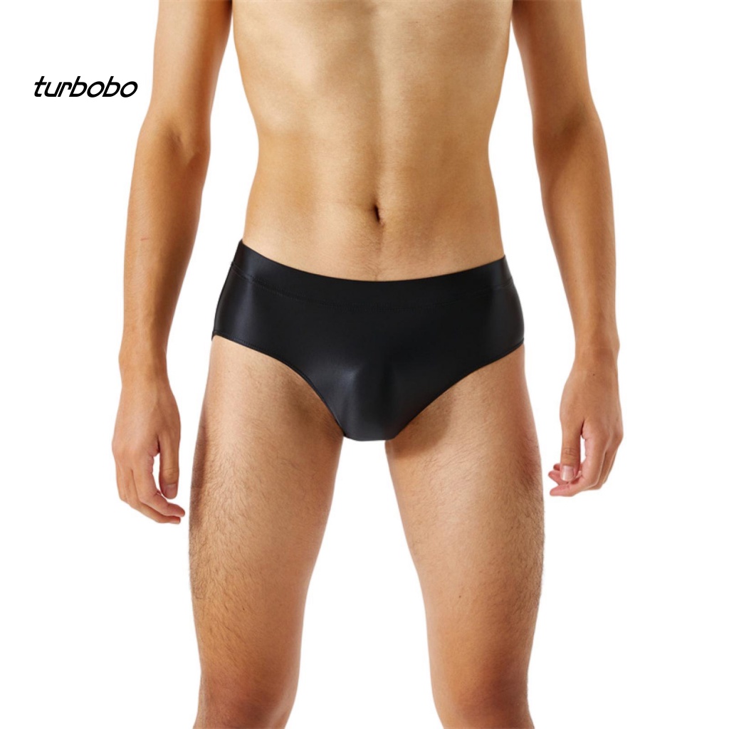 Turbobo Quần Lót Nam Co Giãn Màu Trơn Gợi Cảm